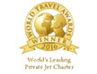 2016年，金鹿公務(wù)連續(xù)兩年榮獲世界旅游大獎(jiǎng)（WTA）頒發(fā)的“世界領(lǐng)先公務(wù)機(jī)公司”大獎(jiǎng)